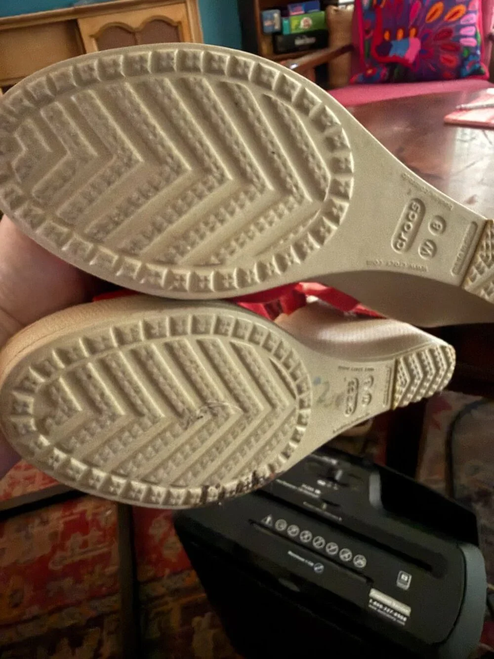 Crocs Side 8 Red Platform